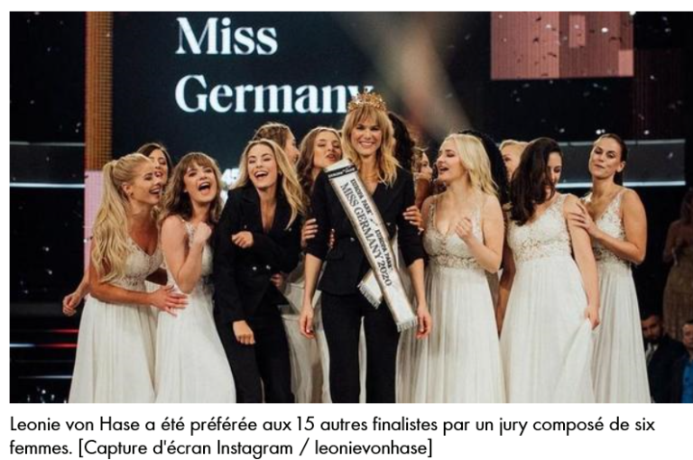 Allemagne: une mère de 35 ans élue Miss 11