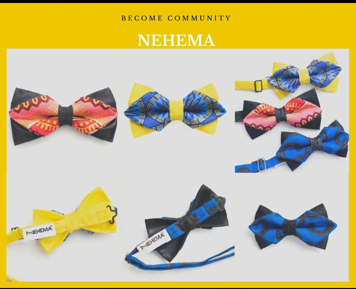 Entrepreneuriat : Gracia Ekwalanga lance ‘’Néhema’’ pour confectionner des nœuds de papillons 2