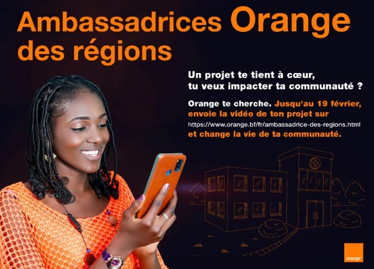 Orange Burkina : 10 millions pour encourager des projets de jeunes filles 1