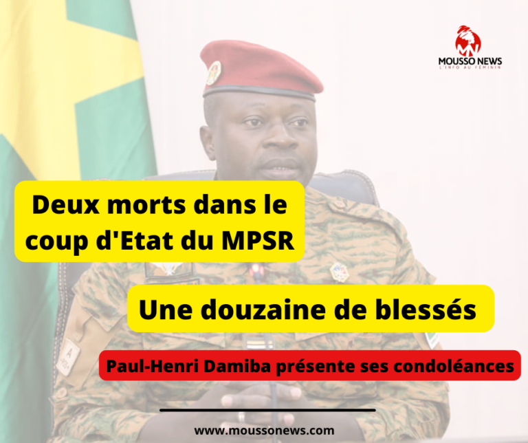 Burkina: deux morts dans le coup d'Etat du MPSR 10