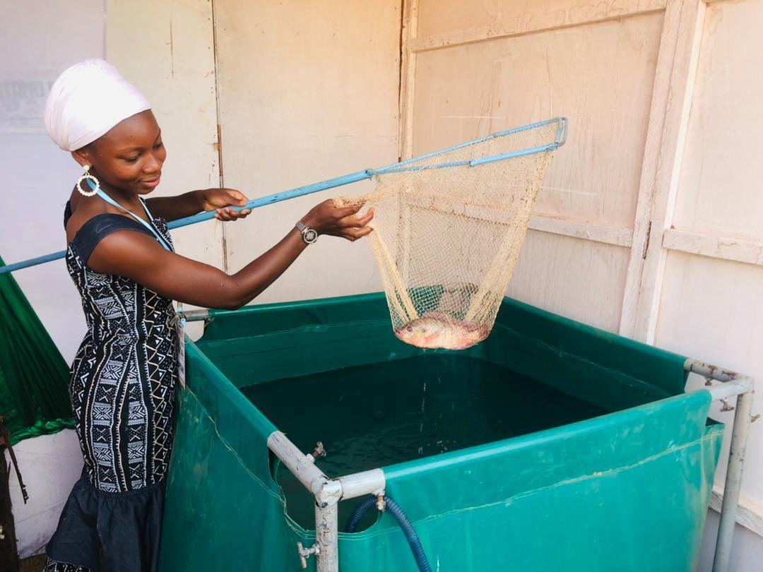 Yenntéma Priscille Ouoba: la pisciculture dans l’âme 2