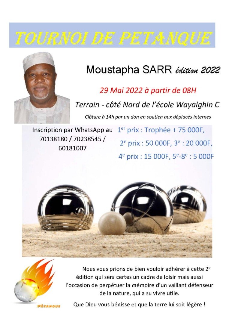 Qui était Sarr Moustapha ? 26