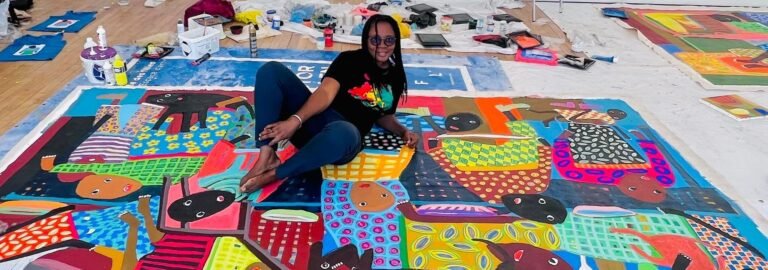 Art plastique: Adjaratou Ouédraogo vend un tableau à 27 millions de FCFA 13