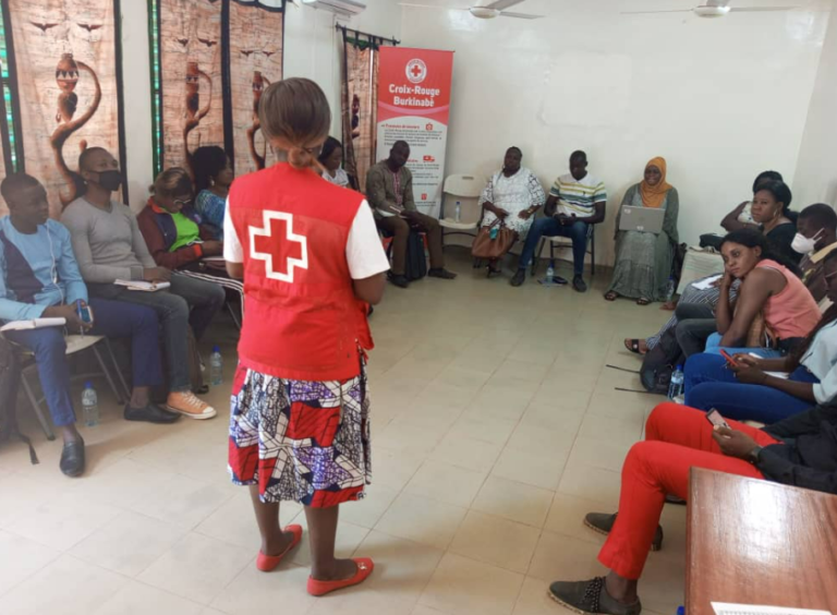 Croix rouge Burkinabé forme des journalistes sur le secourisme 4