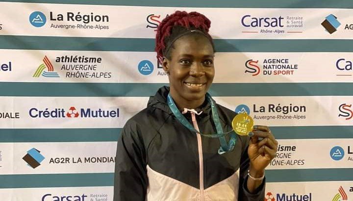 Sport : Marthe Koala décroche la médaille d'or au championnat AURA à Lyon 3