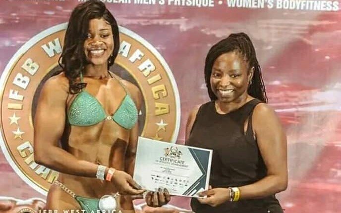 Sport: Safoura Compaoré remporte la médaille d'or au championnat Ouest africain de Bodybuilding 1