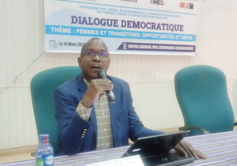 Transition au Burkina : le CGD pose le débat sur les opportunités et les défis pour les femmes 5