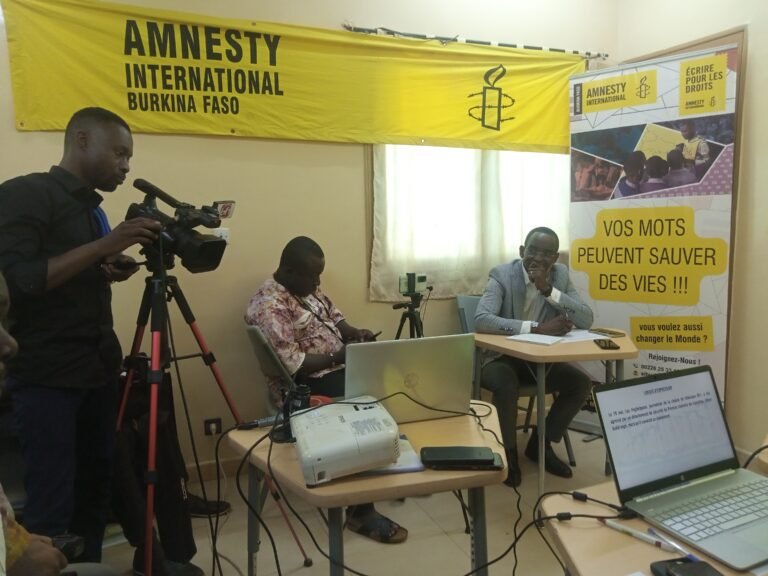 Burkina : Amnesty International dresse la situation des droits de l’homme 1