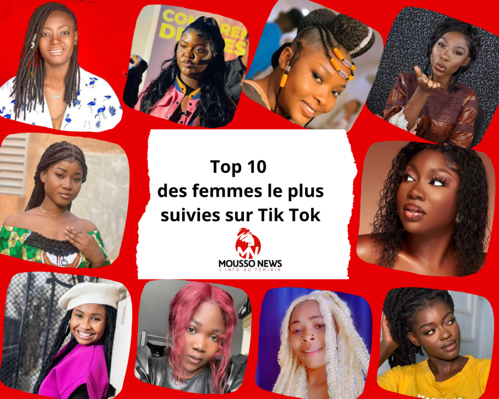 Tik Tok : top 10 des femmes les plus suivies au Burkina Faso 2
