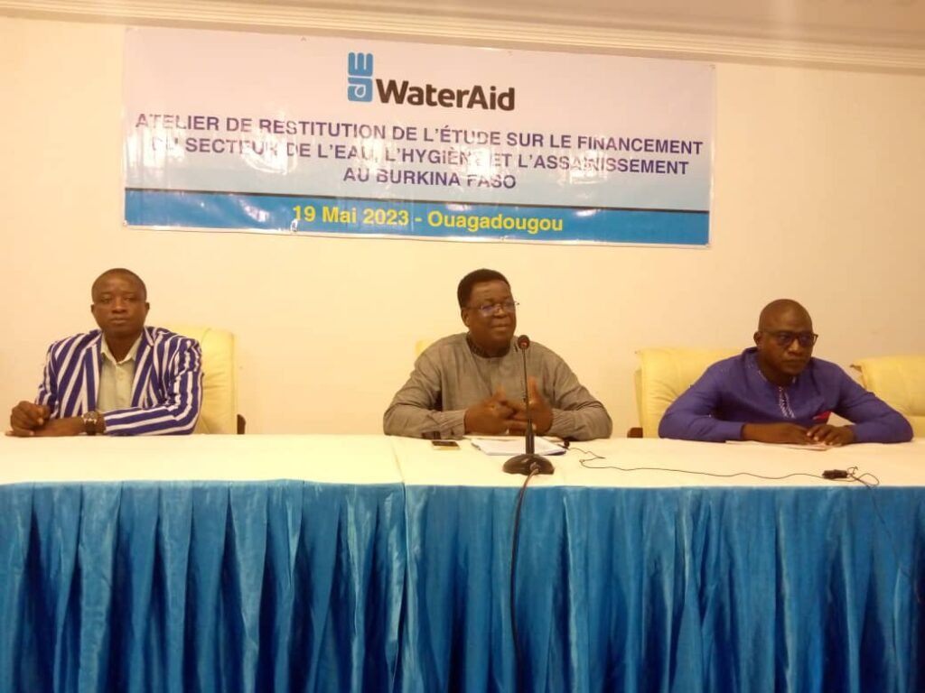 Financement de l’eau : le Burkina devra mobiliser 852,74 milliards de FCFA d’ici à 2025 2