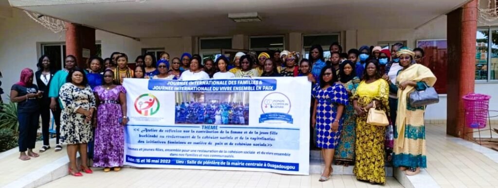 Paix et cohésion sociale au Burkina : des femmes et jeunes filles réfléchissent sur leur contribution 2