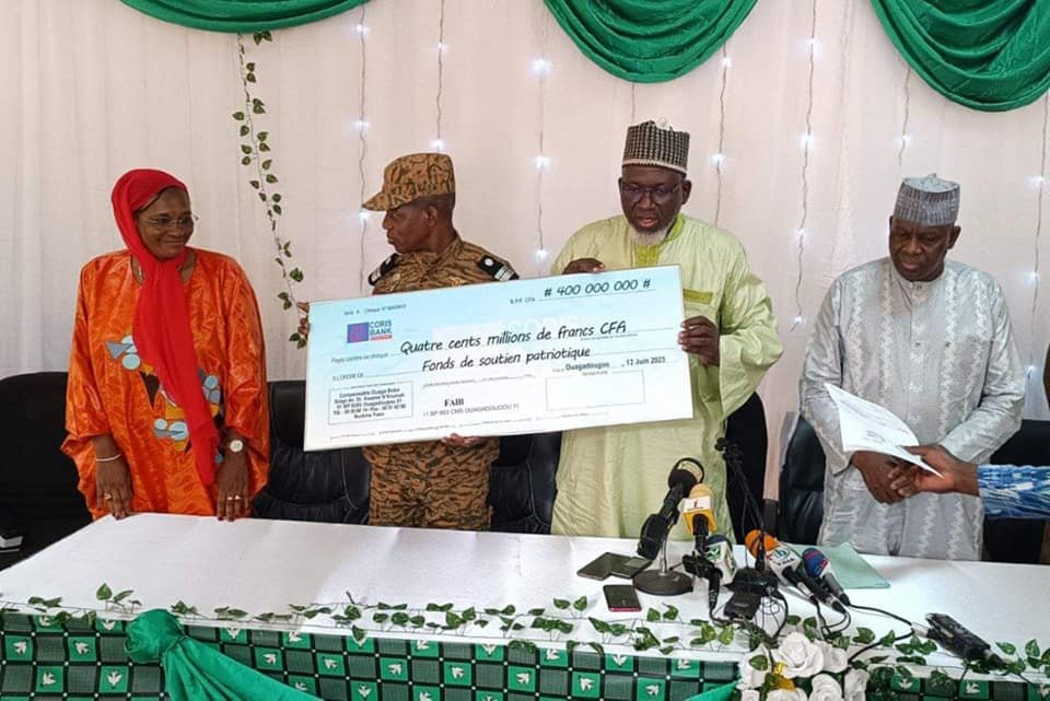 Effort de paix : la FAIB mobilise plus de 500 millions FCFA 2 Effort de paix : la FAIB mobilise plus de 500 millions FCFA 2