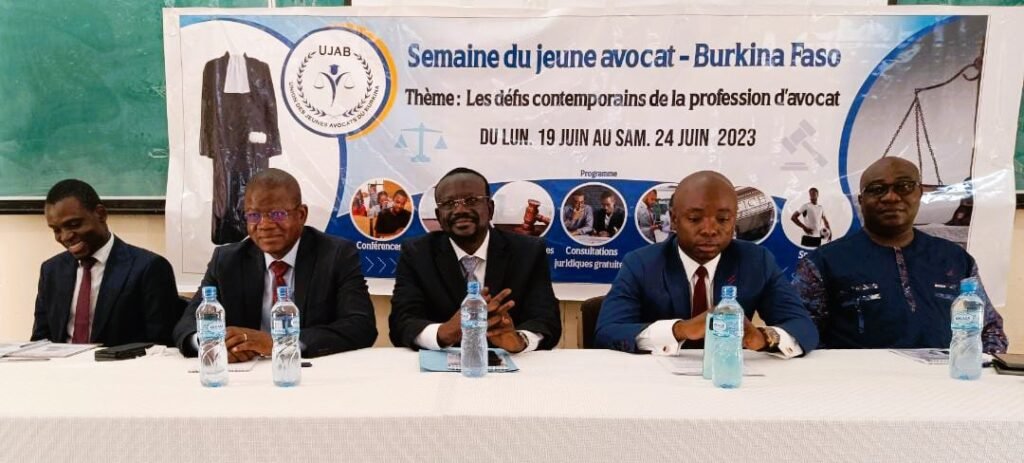 Burkina : des jeunes avocats se donnent une semaine pour revoir les défis de leur profession 2