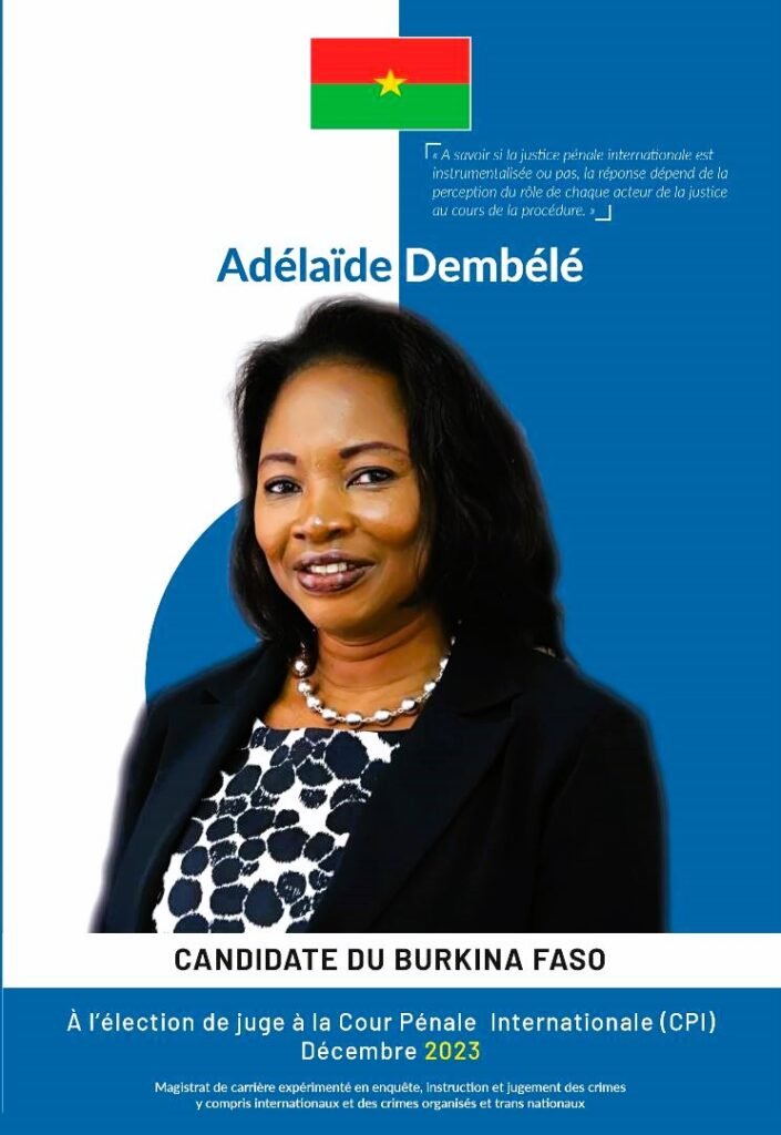 CPI : Adélaïde Dembelé, candidate à l'élection de juge 3