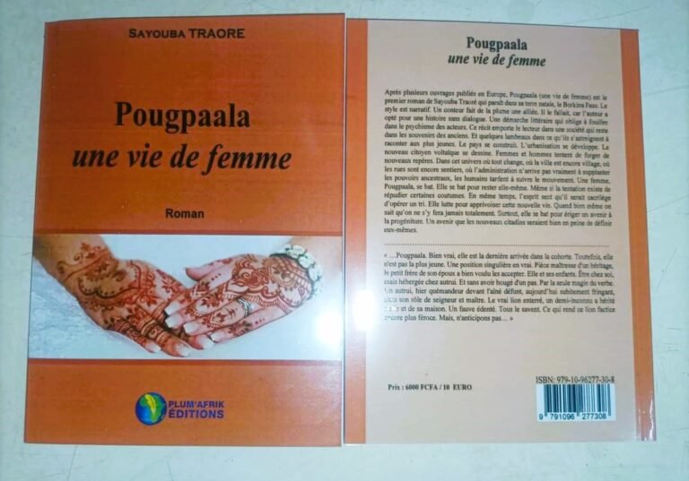 Littérature : « Pougpaala, une vie de femme », la nouvelle œuvre est disponible sur le marché 1