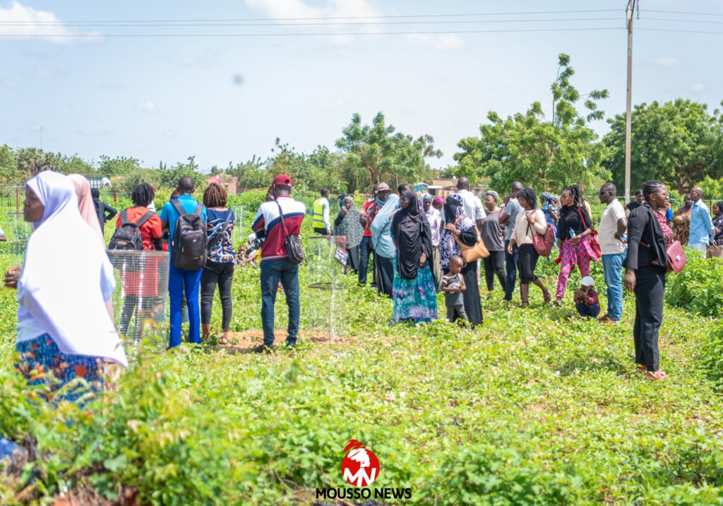 Les Trimestrielles de MoussoNews- acte 3- : une quarantaine de plantes mis en terre sur la ceinture verte de Ouagadougou 3
