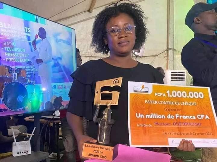 La journaliste burkinabè Mariam Ouédraogo est à Washington pour recevoir le prix ICFJ Knight 2023 652
