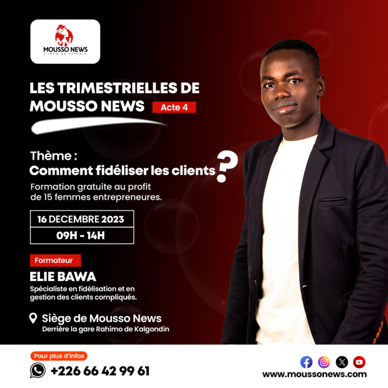 Formation Gratuite au profit des femmes 5