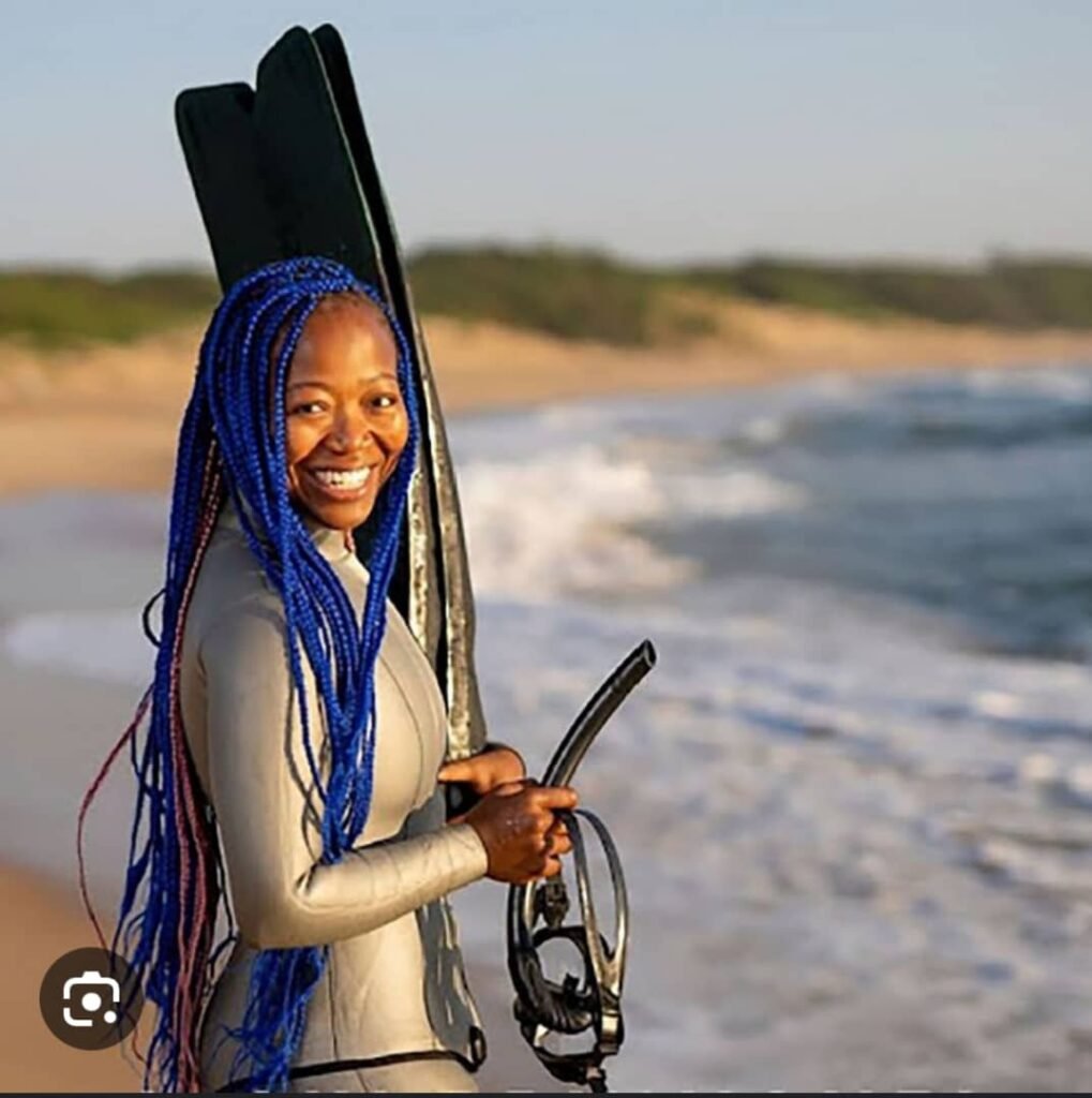 Afrique du Sud : Zandile Ndhlovu, première femme noire monitrice de plongée en apnée 2