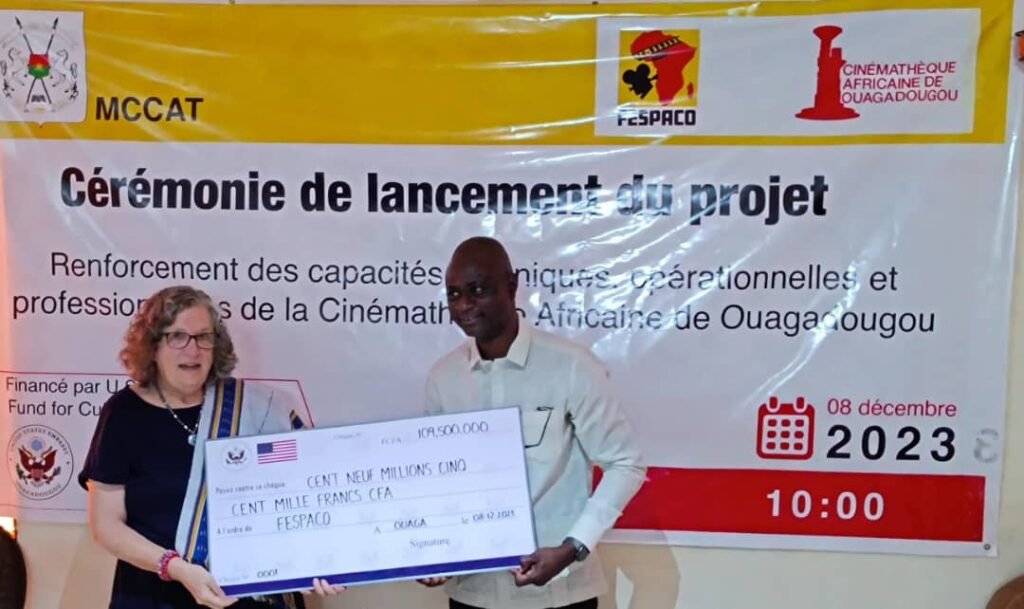 Burkina : Le projet cinémathèque reprend vie avec environ 109 millions FCFA 3