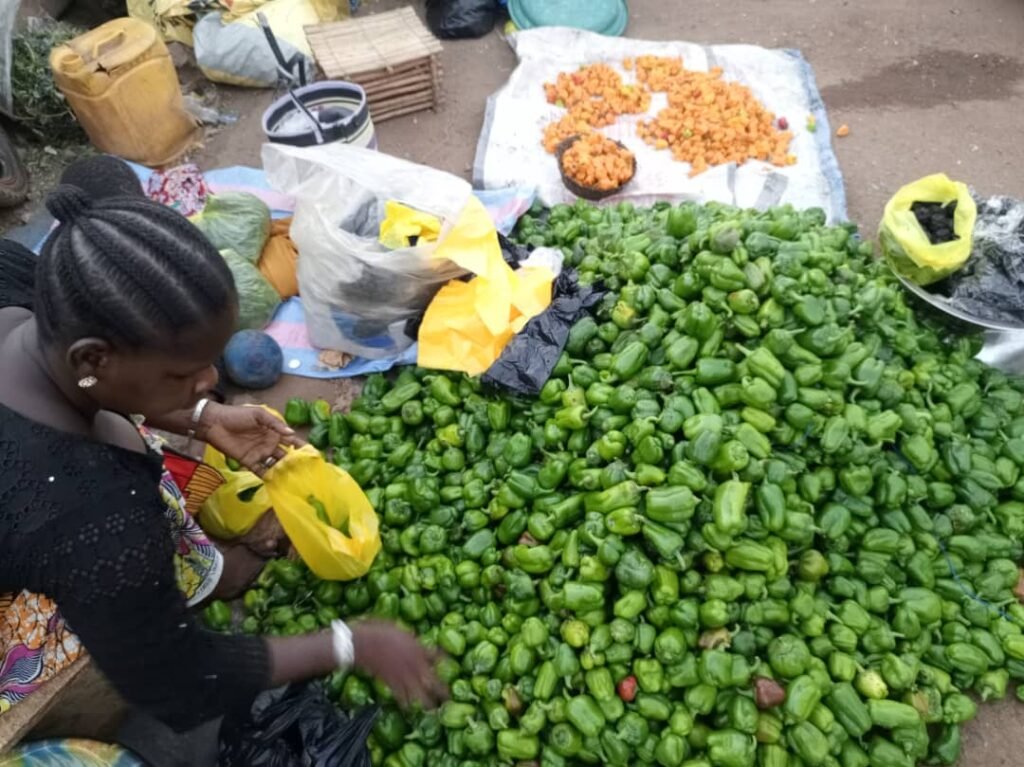 Commerce matinal : Le quotidien de « celles qui ouvrent les marchés » avec les légumes 2