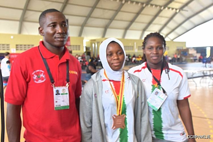 Jeux africains : médaille de Bronze pour Salmantou Coulibaly en lutte olympique 10