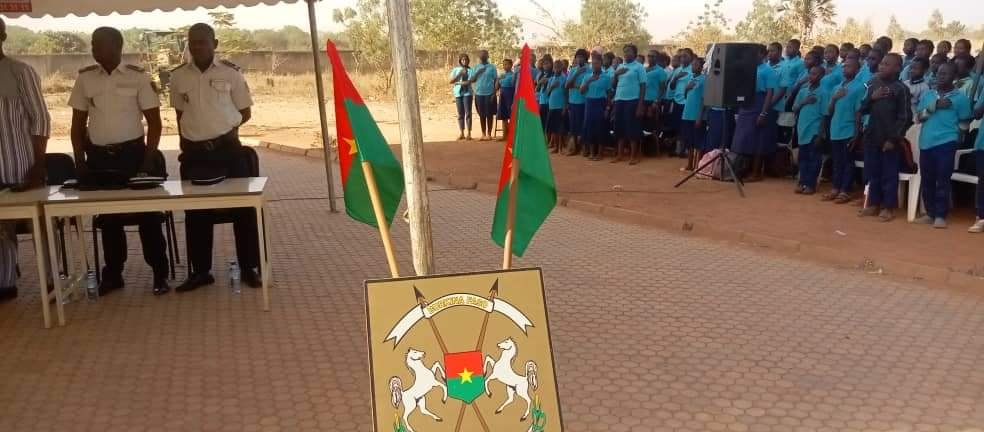 Burkina : Des élèves sensibilisés sur le respect des symboles du pays 2 Burkina : Des élèves sensibilisés sur le respect des symboles du pays 2