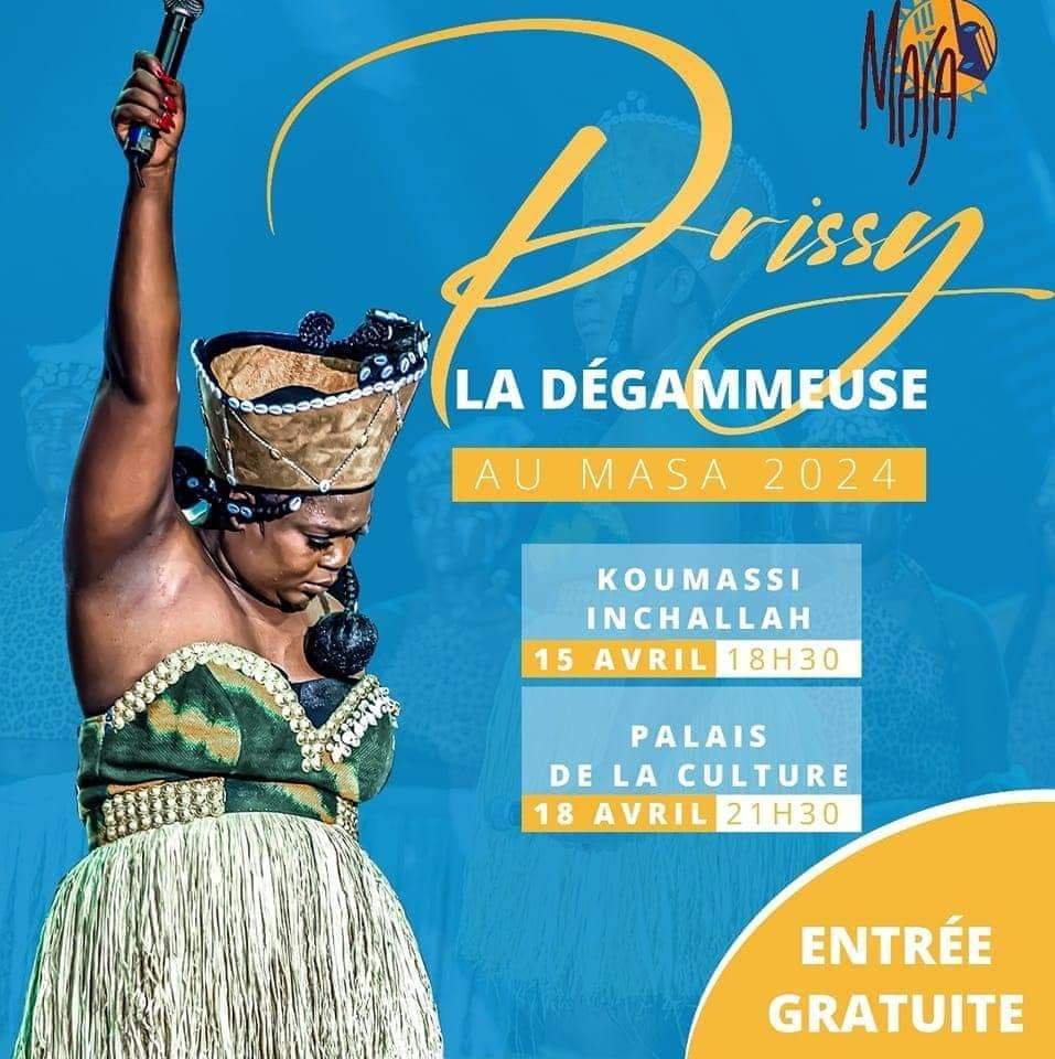 MASA 2024: Prissy la Dégammeuse seule humoriste ivoirienne retenue pour l’édition 13 3 MASA 2024: Prissy la Dégammeuse seule humoriste ivoirienne retenue pour l’édition 13 3