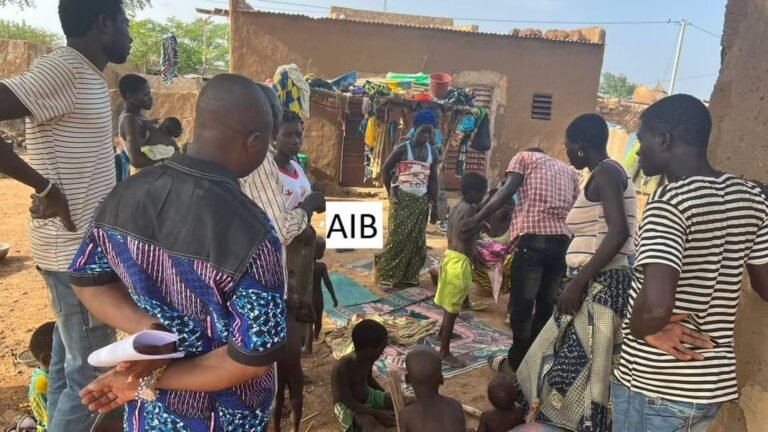 Gnaga : 20 personnes déplacées internes ont été intoxiquées 1