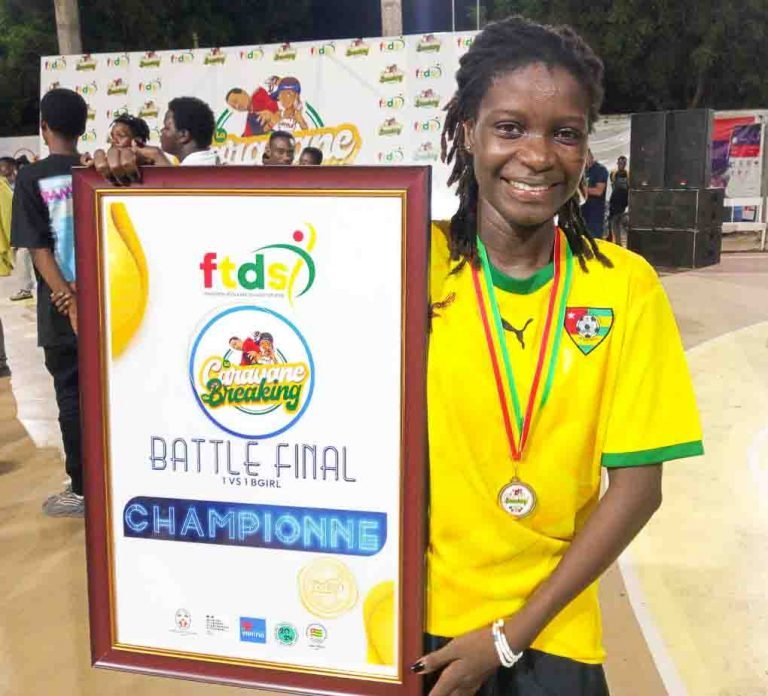 JO Paris 2024 : Agbo Nomegnon, la première femme en Afrique de l’Ouest dans le breakdance 3