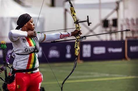 JO : Fin de parcours pour Fatoumata Sylla la représentante de l’Afrique en tir a l’arc féminin 2 JO : Fin de parcours pour Fatoumata Sylla la représentante de l’Afrique en tir a l’arc féminin 2
