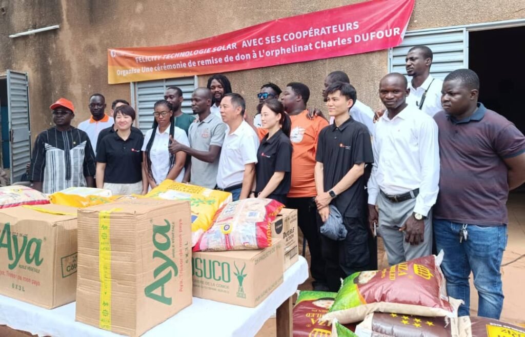 Solidarité : 42 enfants de l’orphelinat Charles Dufour bénéficient des dons de vivres alimentaires 3 Solidarité : 42 enfants de l’orphelinat Charles Dufour bénéficient des dons de vivres alimentaires 3