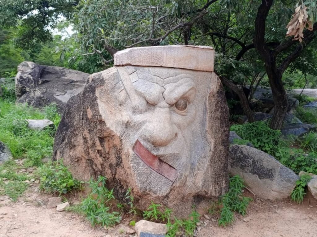 Laongo : 70 touristes à la découverte des sculptures sur granite 4 Laongo : 70 touristes à la découverte des sculptures sur granite 4