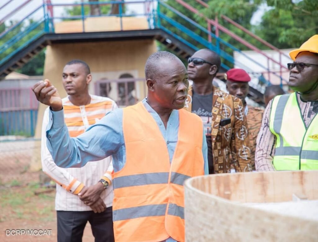 Mausolée Thomas Sankara: Une avancée satisfaisante des travaux 3 Mausolée Thomas Sankara: Une avancée satisfaisante des travaux 3