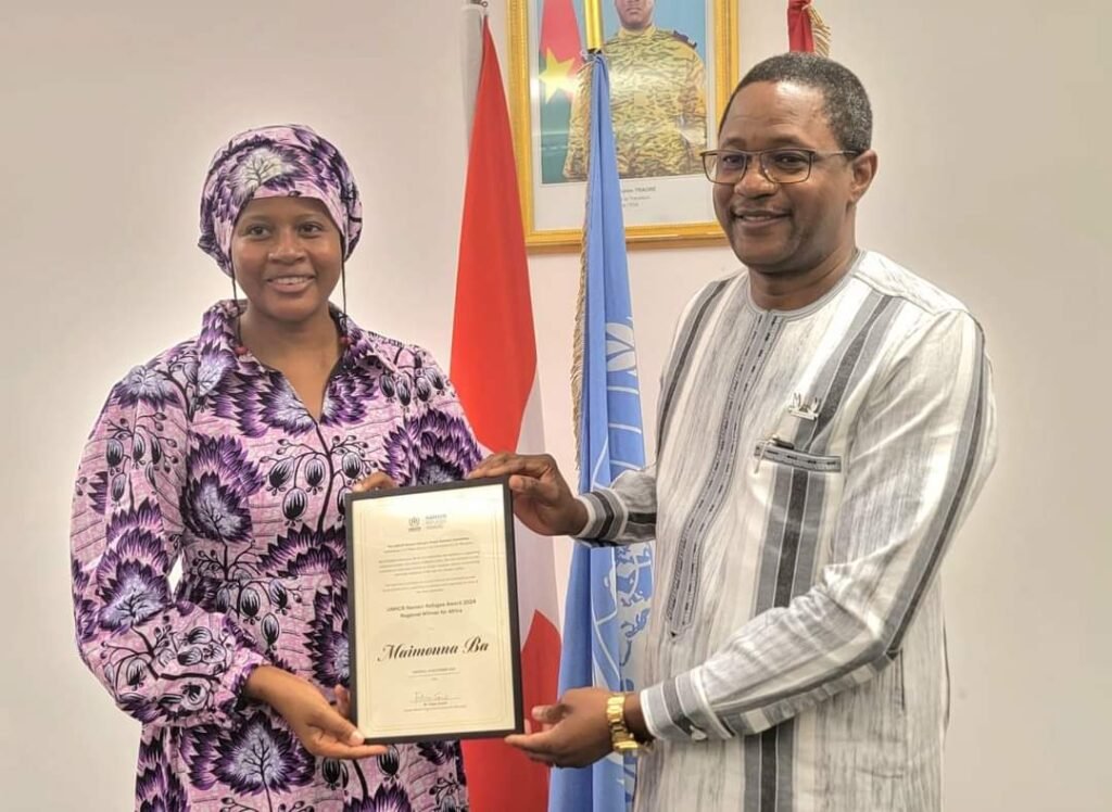 Prix NANSEN du HCR : Maimouna Ba lauréate de l’édition 2024 2 Prix NANSEN du HCR : Maimouna Ba lauréate de l’édition 2024 2