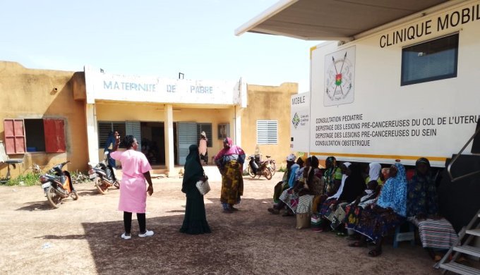 Cliniques mobiles : Plus de 40 femmes dépistées des cancers féminins à Pabré 1 Cliniques mobiles : Plus de 40 femmes dépistées des cancers féminins à Pabré 1