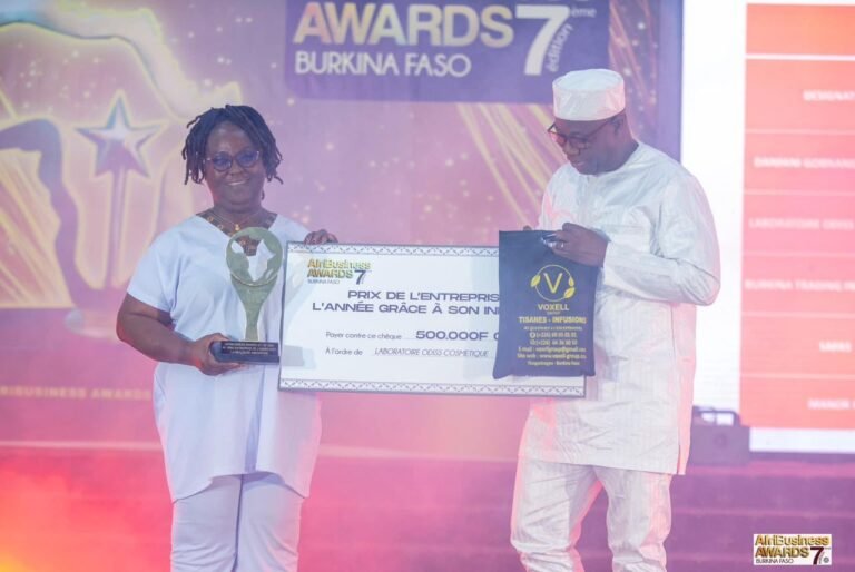 AfriBusiness Awards 2024 : Laboratoire ODISS cosmétique, meilleure PME de l’année 1 AfriBusiness Awards 2024 : Laboratoire ODISS cosmétique, meilleure PME de l’année 1