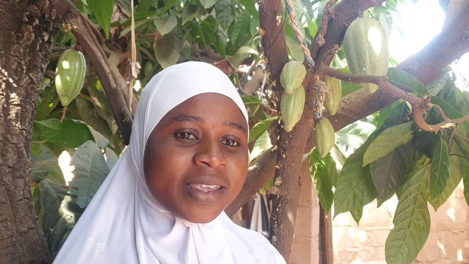 Bobo-Dioulasso : Latifatou, la femme qui cultive du cacao à domicile depuis 2017 3 Bobo-Dioulasso : Latifatou, la femme qui cultive du cacao à domicile depuis 2017 3