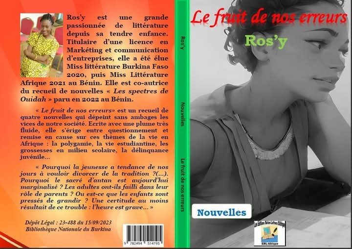 Rose Bitibaly Zerbo : Miss Littérature Afrique 2021 et grande ambassadrice de la lecture au Burkina Faso 5 Rose Bitibaly Zerbo : Miss Littérature Afrique 2021 et grande ambassadrice de la lecture au Burkina Faso 5