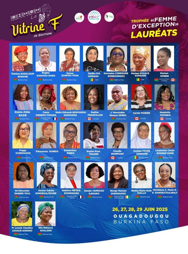 Vitrine F 2025 : 22 femmes burkinabè parmi 30 lauréates 7