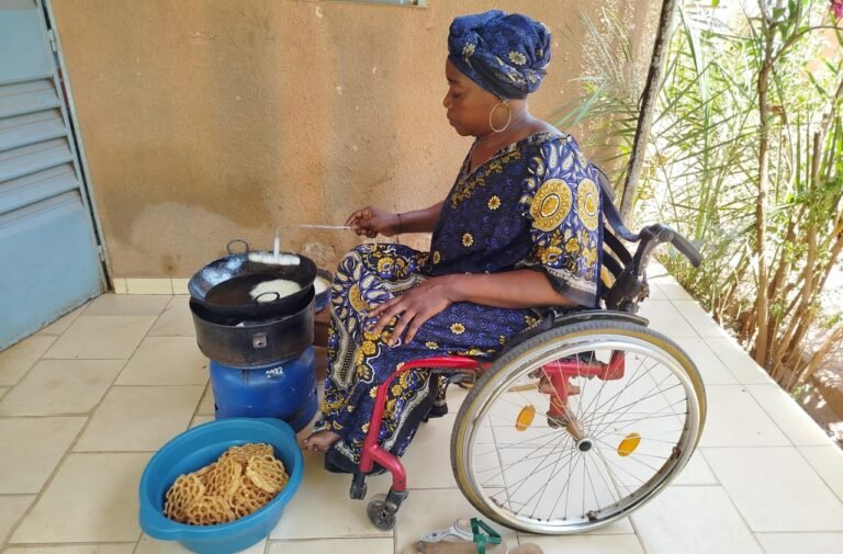 Nadine Patricia Ouédraogo refuse la mendicité 7