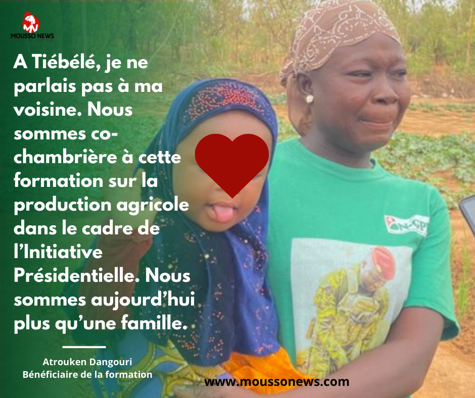 Initiative présidentielle pour la production agricole : Au-delà de la formation et l’autosuffisance alimentaire, un véritable cadre de cohésion sociale 6 Initiative présidentielle pour la production agricole : Au-delà de la formation et l’autosuffisance alimentaire, un véritable cadre de cohésion sociale 6