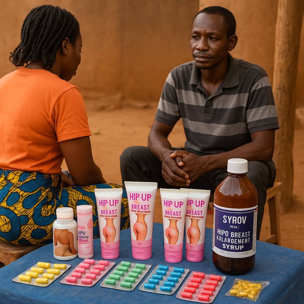 Ouagadougou : Des produits pour grossir fesses, seins, sexe…mais à quels risques ? 2 Ouagadougou : Des produits pour grossir fesses, seins, sexe…mais à quels risques ? 2