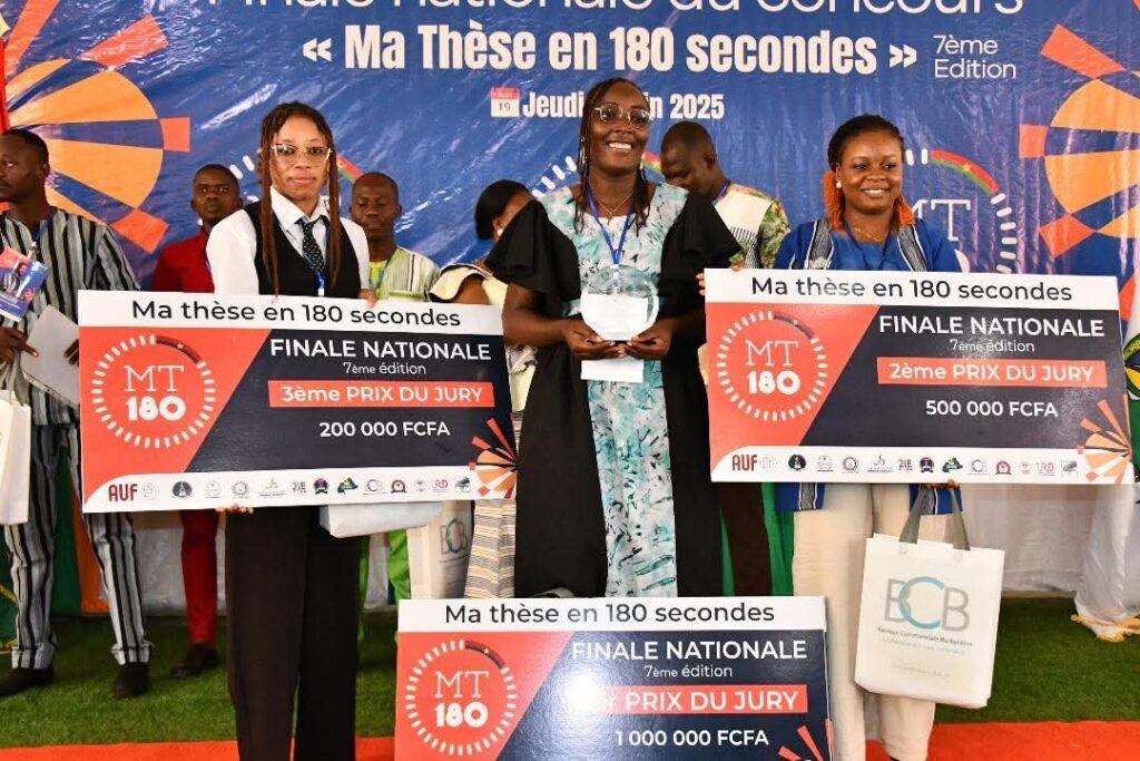 Ma Thèse en 180 secondes 2025: Des femmes ont brillé par leurs compétences 3 Ma Thèse en 180 secondes 2025: Des femmes ont brillé par leurs compétences 3