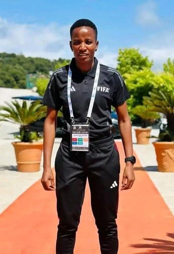 CAN féminine 2025 : Antsino Twanyanyukwa, première arbitre namibienne à officier la finale 2 CAN féminine 2025 : Antsino Twanyanyukwa, première arbitre namibienne à officier la finale 2