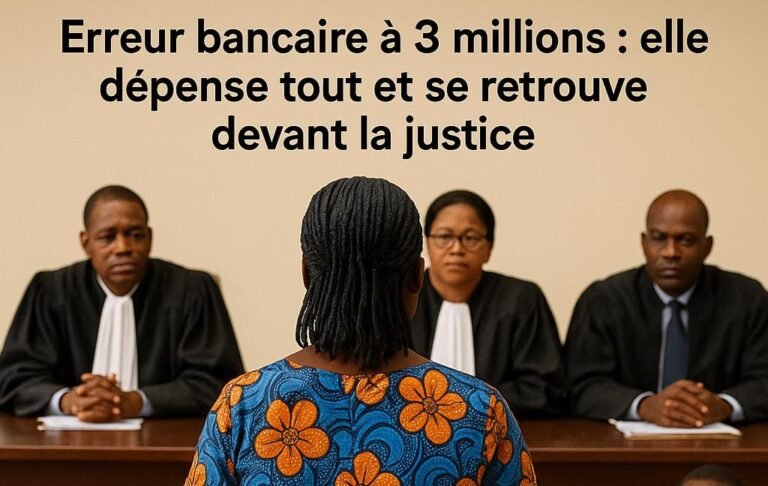 Erreur bancaire à 3 millions FCFA: Nopoko dépense tout et se retrouve à la barre 1 Erreur bancaire à 3 millions FCFA: Nopoko dépense tout et se retrouve à la barre 1