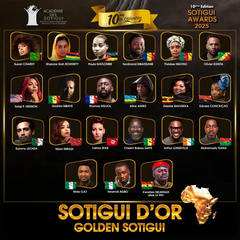 Sotigui d'or 2025 : Dix femmes en lice, aucune Burkinabè 1 Sotigui d'or 2025 : Dix femmes en lice, aucune Burkinabè 1