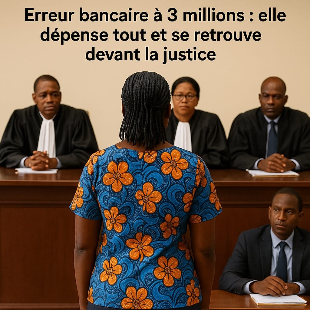 Erreur bancaire à 3 millions FCFA: Nopoko dépense tout et se retrouve à la barre 2 Erreur bancaire à 3 millions FCFA: Nopoko dépense tout et se retrouve à la barre 2