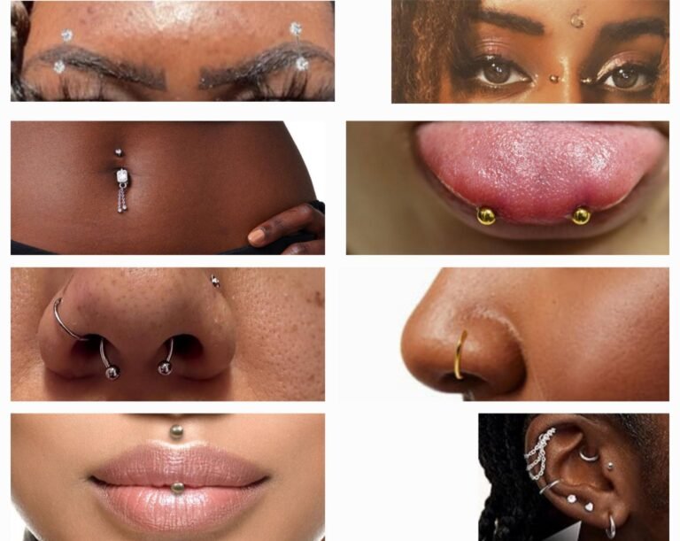 Piercing : Entre style, culture et enjeux sanitaires 1 Piercing : Entre style, culture et enjeux sanitaires 1