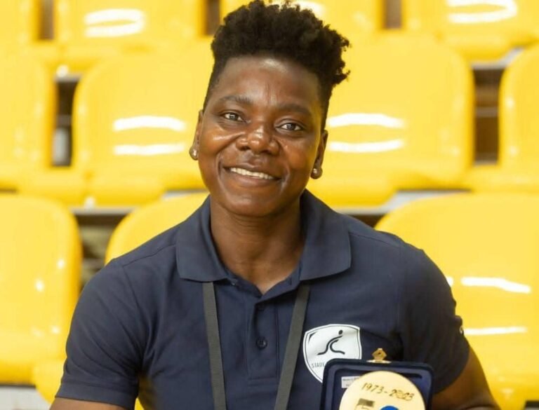Odile Ahouanwanou : Triple championne d'Afrique en heptathlon, elle rejoint la politique 1 Odile Ahouanwanou : Triple championne d'Afrique en heptathlon, elle rejoint la politique 1